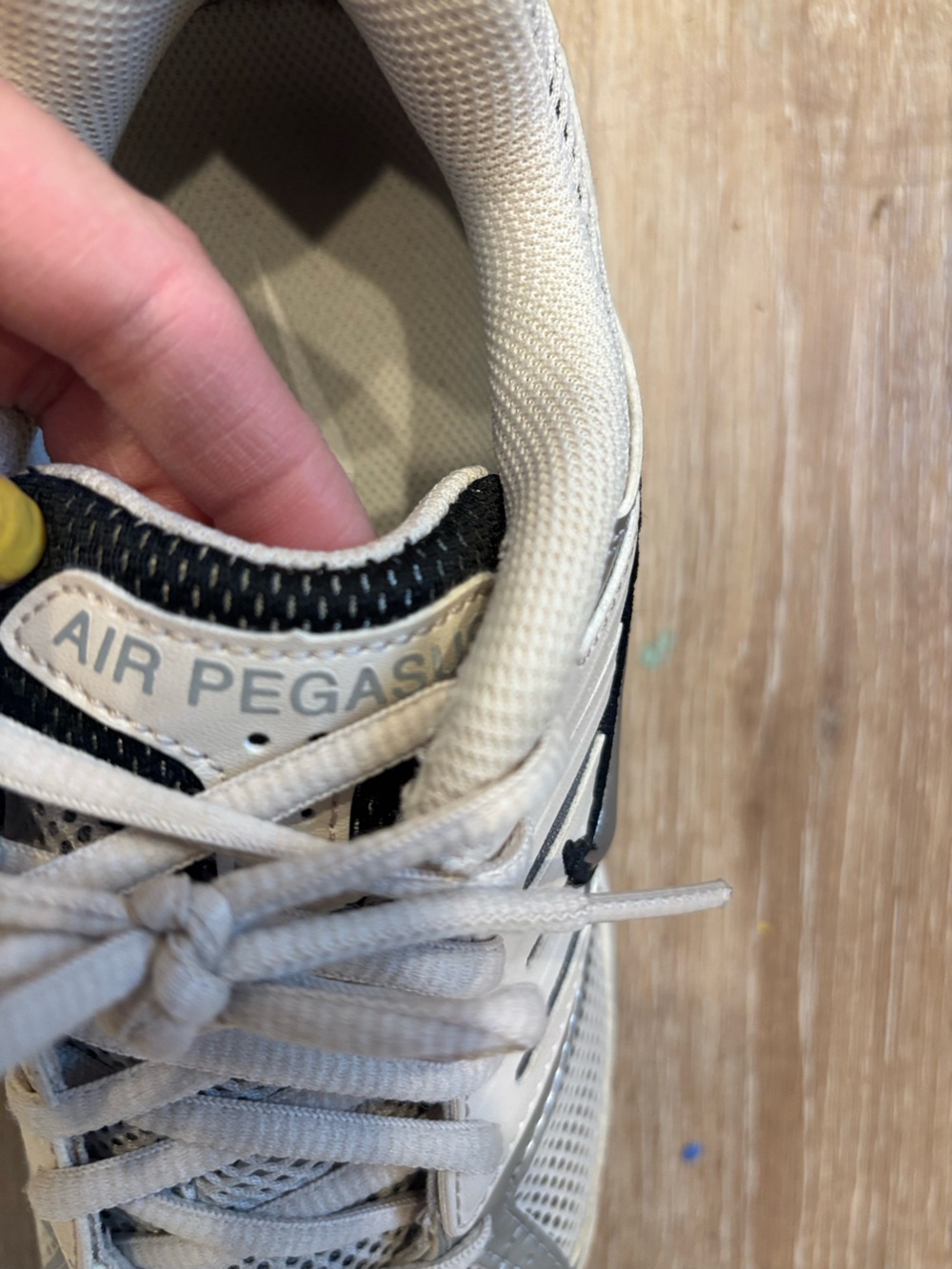 Women’s Silver/Beige Running Shoes - Picture 4 of 10